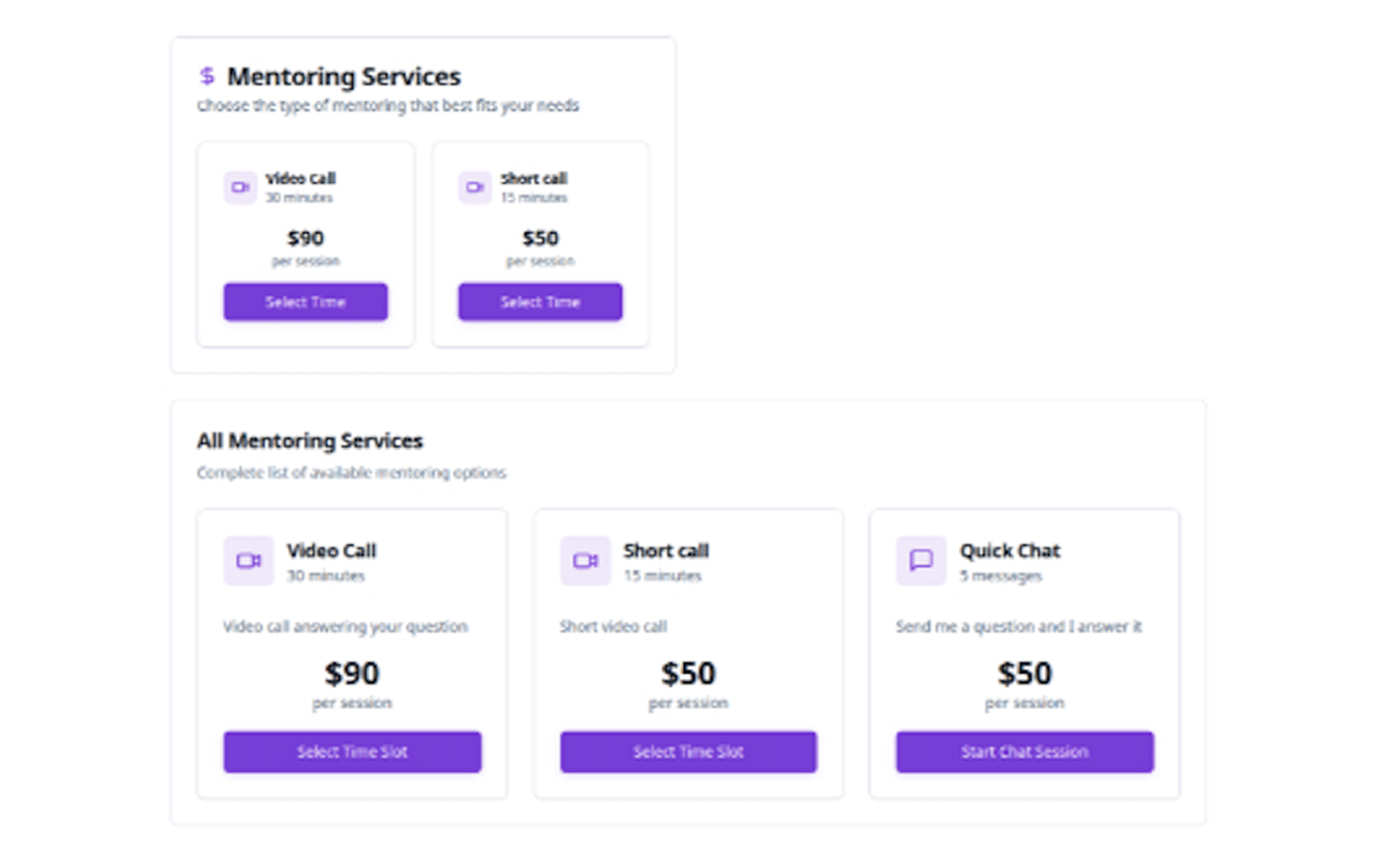 Pricing Setup